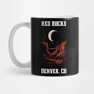 Red Rocks Amphitheatre Denver Colorado Mug